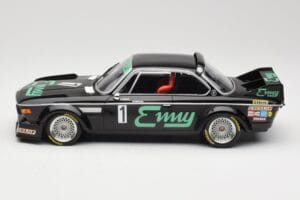 BMW 3.0 CSL E9 #1 F. Grano / P. Xhenceval GP Brno 1978 Minichamps 1:18 155782501 Pressofusione — immagine 3 di 6