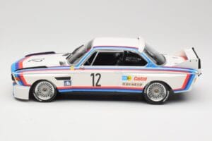 BMW 3.0 CSL E9 #12 BMW Motorsport C. Amon / H-J. Stuck Winners 6 Hours Nurburgring 1973 Minichamps 1:18 155732612 Pressofusio — immagine 3 di 6