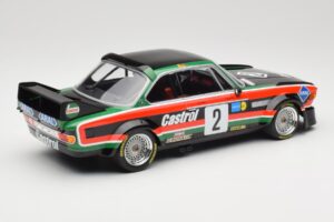 BMW 3.0 CSL E9 #2 Luigi Racing J-M. de Wael / A. de Fierlant Winners GP Nurburgring 1976 Minichamps 1:18 155762502 Pressofusi — immagine 2 di 6