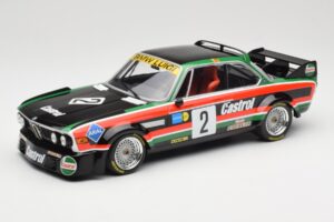 BMW 3.0 CSL E9 #2 Luigi Racing J-M. de Wael / A. de Fierlant Winners GP Nurburgring 1976 Minichamps 1:18 155762502 Pressofusi
