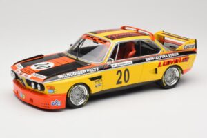 BMW 3.0 CSL E9 #20 BMW Faltz Alpina W. Werner / H. Schommers Norisring Trophy 1974 Minichamps 1:18 155742620 Pressofusione
