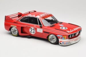 BMW 3.0 CSL E9 #23 Faltz Alpina A. de Fierlant / H. Grohs Zandvoort Trophy 1975 Minichamps 1:18 155752623 Pressofusione — immagine 4 di 6