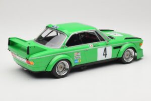 BMW 3.0 CSL E9 #4 Jolly Club Milano C. Finotto / C. Facetti Winners ETCC Zandvoort 1979 Minichamps 1:18 155792504 Pressofusio — immagine 2 di 6