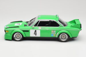BMW 3.0 CSL E9 #4 Jolly Club Milano C. Finotto / C. Facetti Winners ETCC Zandvoort 1979 Minichamps 1:18 155792504 Pressofusio — immagine 3 di 6