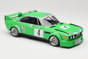 BMW 3.0 CSL E9 #4 Jolly Club Milano C. Finotto / C. Facetti Winners ETCC Zandvoort 1979 Minichamps 1:18 155792504 Pressofusio — immagine 4 di 6