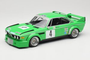 BMW 3.0 CSL E9 #4 Jolly Club Milano C. Finotto / C. Facetti Winners ETCC Zandvoort 1979 Minichamps 1:18 155792504 Pressofusio