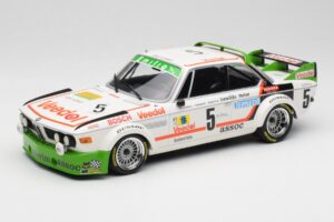 BMW 3.0 CSL E9 #5 Assoc Interim J-C. Chavan / A. Detrin Winners 24 Hours of Spa 1976 Minichamps 1:18 155762505 Pressofusione