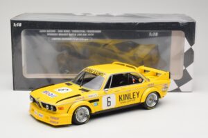 BMW 3.0 CSL E9 #6 Luigi Racing E. Van Hove / P. Xhenceval Winners Brands Hatch 500km 1979 Minichamps 1:18 155792506 Pressofus — immagine 6 di 6