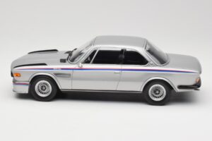 BMW 3.0 CSL E9 Polaris Silver Minichamps 1:18 155028135 Pressofusione — immagine 3 di 6