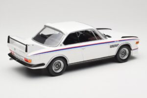 BMW 3.0 CSL E9 Bianco Minichamps 1:18 155028136 Pressofusione — immagine 2 di 6