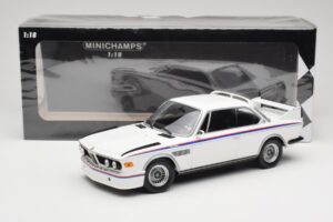 BMW 3.0 CSL E9 Bianco Minichamps 1:18 155028136 Pressofusione — immagine 6 di 6