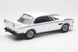BMW 3.0 CSL E9 Con Set Spoiler Bianco Minichamps 1:18 180029021 Pressofusione — immagine 3 di 8