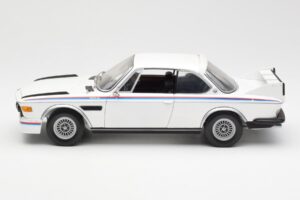 BMW 3.0 CSL E9 Con Set Spoiler Bianco Minichamps 1:18 180029021 Pressofusione — immagine 4 di 8