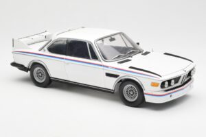 BMW 3.0 CSL E9 Con Set Spoiler Bianco Minichamps 1:18 180029021 Pressofusione — immagine 6 di 8