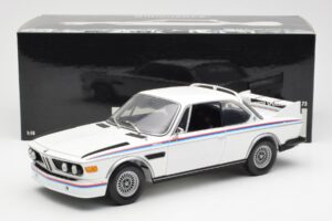 BMW 3.0 CSL E9 Con Set Spoiler Bianco Minichamps 1:18 180029021 Pressofusione — immagine 8 di 8