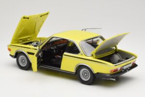 BMW 3.0 CSL E9 Giallo Minichamps 1:18 80430137980 Pressofusione — immagine 5 di 8