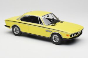 BMW 3.0 CSL E9 Giallo Minichamps 1:18 155028130 Pressofusione — immagine 4 di 6