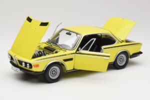 BMW 3.0 CSL E9 Giallo Minichamps 1:18 80430137980 Pressofusione — immagine 2 di 8