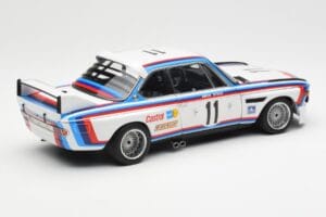 BMW 3.0 CSL #11 C. Amon / H. Stuck 24 Hours of Spa 1973 AUTOart 1:18 87347 Pressofusione — immagine 3 di 8