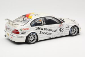 BMW 320i E46 #43 D. Muller WTCC 2005 AUTOart 1:18 80543 Pressofusione — immagine 2 di 6