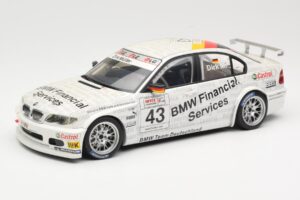 BMW 320i E46 #43 D. Muller WTCC 2005 AUTOart 1:18 80543 Pressofusione