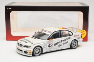 BMW 320i E46 #43 D. Muller WTCC 2005 AUTOart 1:18 80543 Pressofusione — immagine 6 di 6