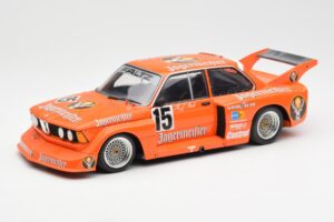 BMW 320i #15 Jägermeister H-J. Stuck Winner DRM Eifelrennen 1977 Minichamps 1:18 180772115 Pressofusione