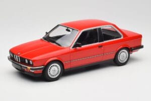 BMW 323i E21 Rosso Minichamps 1:18 155026000 Pressofusione