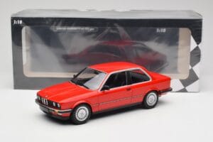 BMW 323i E21 Rosso Minichamps 1:18 155026000 Pressofusione — immagine 6 di 6