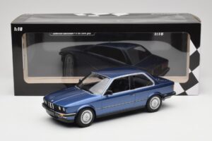 BMW 323i E30 Blue Metallic Minichamps 1:18 155026002 Pressofusione — immagine 6 di 6