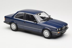 BMW 323i E30 Saturn Blue Minichamps 1:18 155026009 Pressofusione — immagine 4 di 6