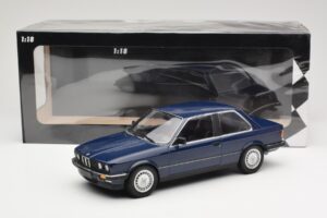 BMW 323i E30 Saturn Blue Minichamps 1:18 155026009 Pressofusione — immagine 6 di 6