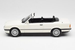 BMW 325i E30 Cabriolet Alpine Bianco Norev 1:18 183213 Pressofusione — immagine 3 di 6