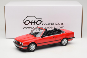 BMW 325i E30 Cabriolet Rosso Brillante Otto 1:18 OT1194 Resina — immagine 6 di 6