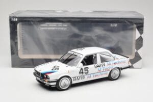 BMW 325i E30 #45 C. Danner / E. Rensing Linder Rennsport ETCC 1986 Minichamps 1:18 155862645 Pressofusione — immagine 6 di 6