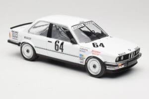 BMW 325i E30 #64 Auto Budde K. Oestreich / E. Rensing Winner 24 Hours Nürburgring 1986 Minichamps 1:18 155862664 Pressofusion — immagine 2 di 6
