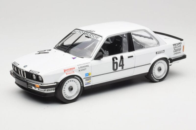 BMW 325i E30 #64 Auto Budde K. Oestreich / E. Rensing Winner 24 Hours Nürburgring 1986 Minichamps 1:18 155862664 Pressofusion