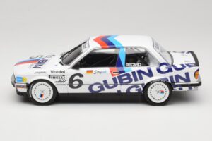 BMW 325i E30 #6 Gubin Sport V. Strycek DTM 1986 Minichamps 1:18 155862606 Pressofusione — immagine 3 di 6