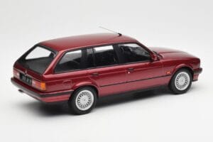 BMW 325i E30 Touring Rosso Metallic Norev 1:18 183218 Pressofusione — immagine 2 di 6