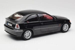 BMW 325Ti Compact E46 Nero Kyosho 1:18 80430024440 Pressofusione — immagine 3 di 7