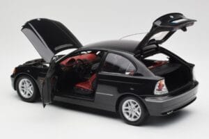 BMW 325Ti Compact E46 Nero Kyosho 1:18 80430024440 Pressofusione — immagine 4 di 7