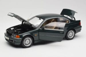 BMW 328 Ci E46 Verde Kyosho 1:18 80439411466 Pressofusione — immagine 2 di 8