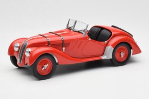 BMW 328 Rosso Minichamps 1:18 155025031 Pressofusione