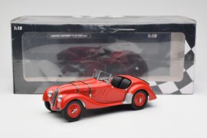 BMW 328 Rosso Minichamps 1:18 155025031 Pressofusione — immagine 6 di 6