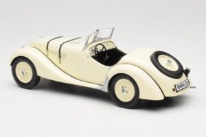 BMW 328 Roadster Bianco Minichamps 1:18 80435A8F228 Pressofusione — immagine 3 di 6