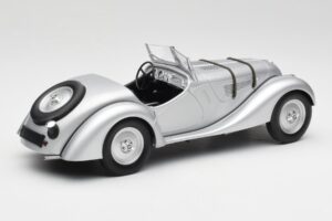 BMW 328 Argento Minichamps 1:18 155025030 Pressofusione — immagine 2 di 6