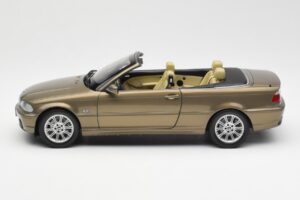 BMW 328Ci E46 Cabriolet Individual Ottone Metallizzato Edizione Limitata Kyosho 1:18 80430395004 Pressofusione — immagine 4 di 8