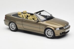 BMW 328Ci E46 Cabriolet Individual Ottone Metallizzato Edizione Limitata Kyosho 1:18 80430395004 Pressofusione — immagine 6 di 8