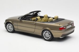 BMW 328Ci E46 Cabriolet Individual Ottone Metallizzato Edizione Limitata Kyosho 1:18 80430395004 Pressofusione — immagine 7 di 8
