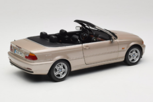 BMW 328i E46 Cabriolet Sand Beige Metallic Kyosho 1:18 80430009756 Pressofusione — immagine 4 di 9